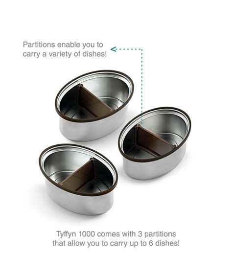 Vaya Stainless Steel Lunch Box - Buy TyffynLyte 1000 ml Black Online - Vaya