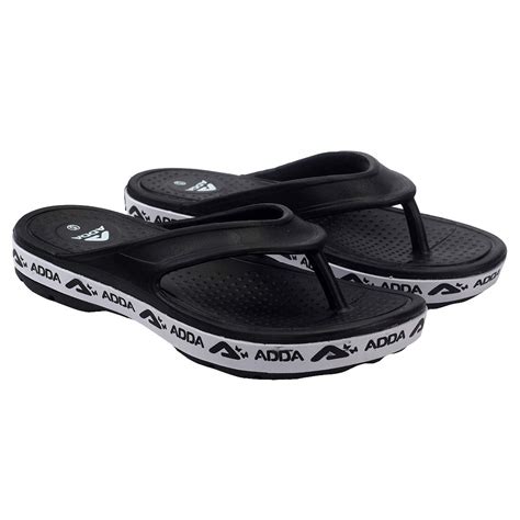 Buy ADDA (LABEL) ADDA Women's Black Flip-Flops - 4 UK at Amazon.in