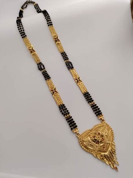 1 Gram Gold Plated Mangalsutra - Buy 1 Gram Gold Plated Mangalsutra ...