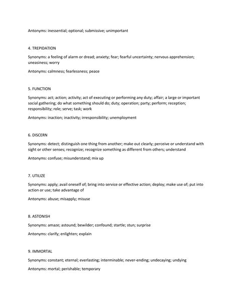 Sat English Words | PDF