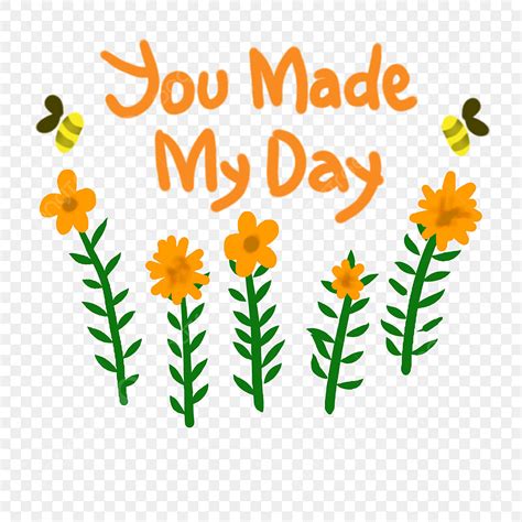 Local Lettering PNG Transparent, You Made My Day Lettering In Local ...