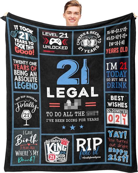 21st Birthday Gifts for Him, 21 Year Old Birthday Gifts for Male, Funny ...