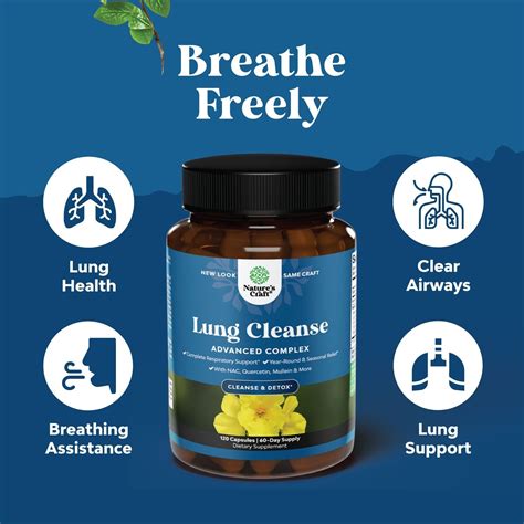 Lung Detox Mullein Leaf Capsules - Purifying Mullein Lung Cleanse Complex | eBay