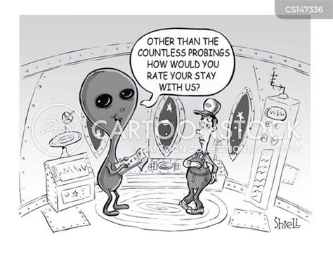 Image result for Alien with Probe Cartoon