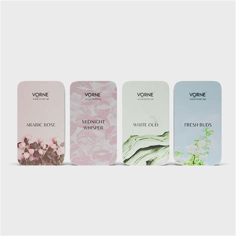 VORNE Set of 4 Solid Perfume for Women – Vorne