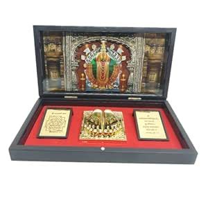 ARTSMINE Shri Ambabai Mahalaxmi Pooja Box with Charan Paduka | Kolhapur ...