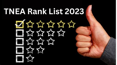 TNEA RANK LIST 2023: Government of Tamil Nadu has published the ...