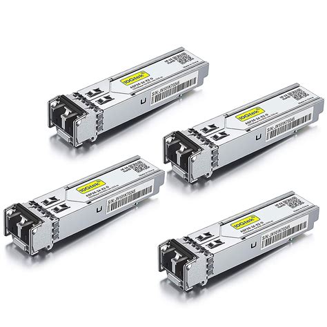 10Gtek for Cisco GLC-SX-MMD/GLC-SX-MM/SFP-GE-S, Gigabit SFP SX ...