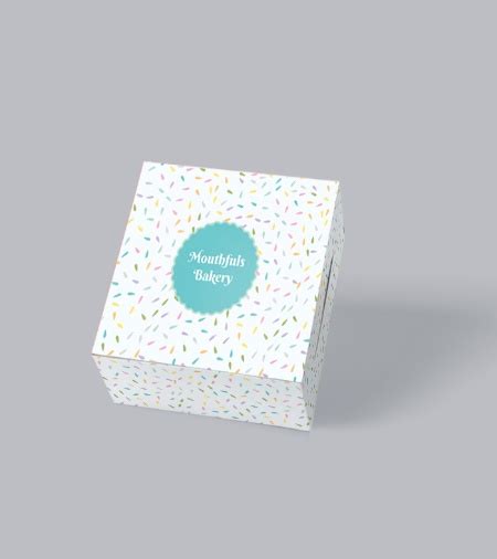 Customizable Cake Boxes Templates Online From Flexiprint