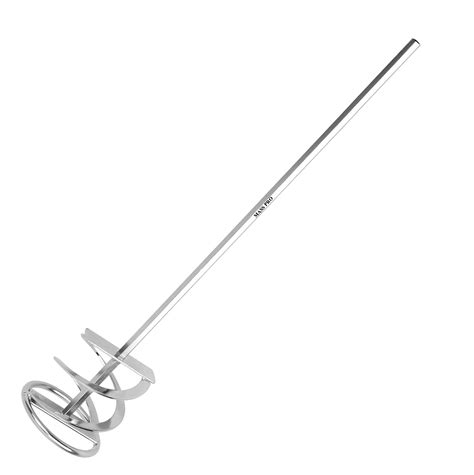 Mass Pro Paint Mixer Rod for drill Machine (15"x 3", Mini, Steel Sliver ...