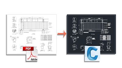 Cad Lisp and Tips: Civil 3D Tip : Convert PDF to CAD Using Civil 3D