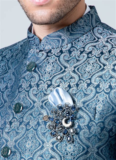 Shop MLS PRINTED JODHPURI SUIT 4173 Online