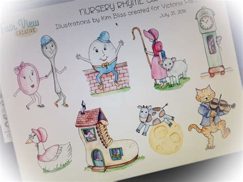 Characters Of Nursery Rhymes - Printable Word Searches