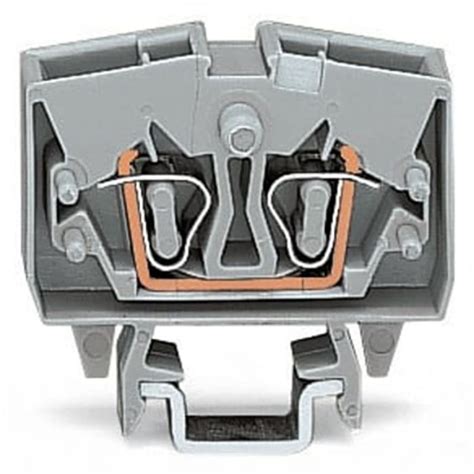 264-701-1 WAGO | WAGO 264-701-1 264 Series Grey, 2.5mm², 2-Level, Cage ...