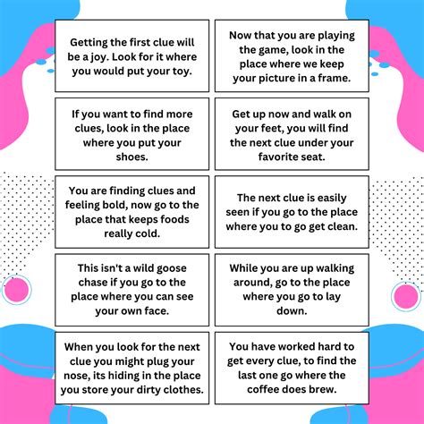 Free Printable Easter Scavenger Hunt Clues Pdf - Free Printable Holdings