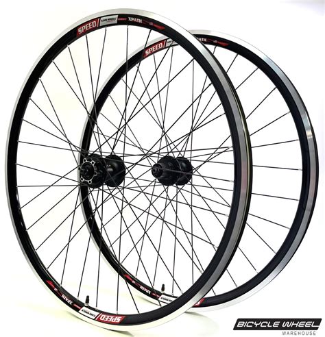 Speed Tuned X-Path 700c Hybrid Rear 135mm Wheel Set - Bicycle Wheel ...