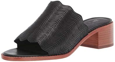 Buy Frye Women's Cindy Wave Mule Heeled Sandal, Black, 8 M US at Amazon.in