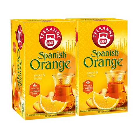 Teekanne Spanish Orange Tea Sun-Ripened Oranges & Juicy Peaches Full ...