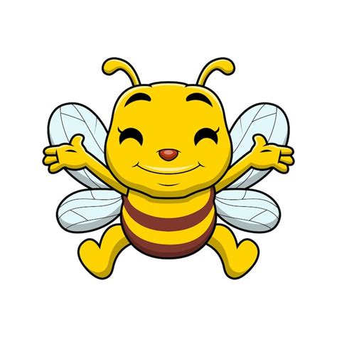 Honey bee cartoon Images - Free Download on Freepik