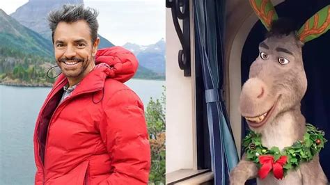 Eugenio Derbez se puso a competir con la versión del Burro de ‘Sherk ...