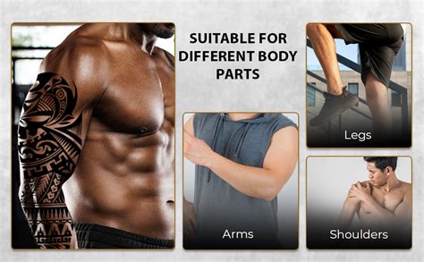 MAYCREATE® 6 sheets Temporary Tattoos for Arm, Legs, Large Sleeve ...