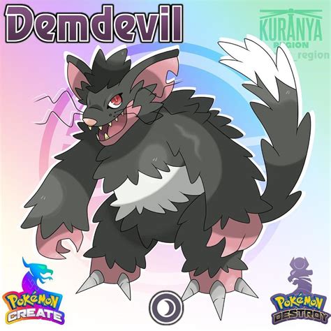 Pokémon Create and Destroy on Instagram: “#71 Demdevil Demean has ...
