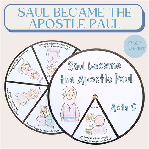Paul Becomes Saul Flannel Board Story Set Paul Becomes Saul Felt Figures - Bible Flannel Board ...
