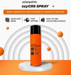 Asian Paints Trugrip EZYCR8 Spray 500ml Adhesive Price in India - Buy ...