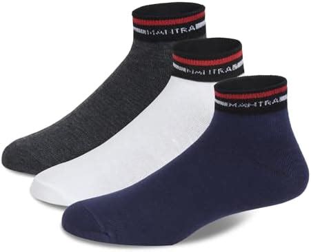 Fitness Mantra® 3 Pairs Sports Ankle Cotton Socks | Free Size ...