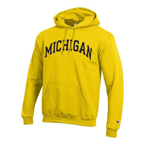 Michigan Wolverines Champion Arch Pullover Hoodie – The M Den Shop
