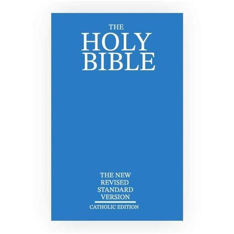 NRSV BIBLE CATHOLIC EDITION | HOLY BIBLE ENGLISH | CATHOLICANS