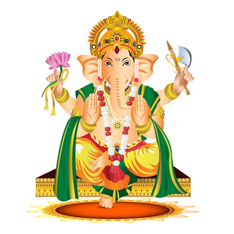 Lord ganesha illustration 12005594 PNG