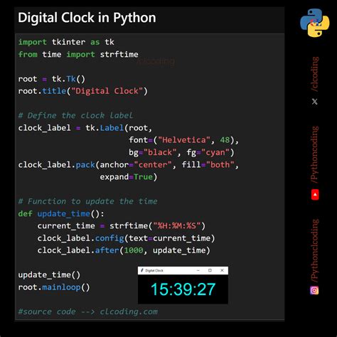Image result for Time Clock Python