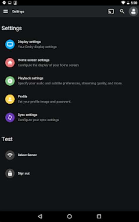 Emby Android 的图像结果