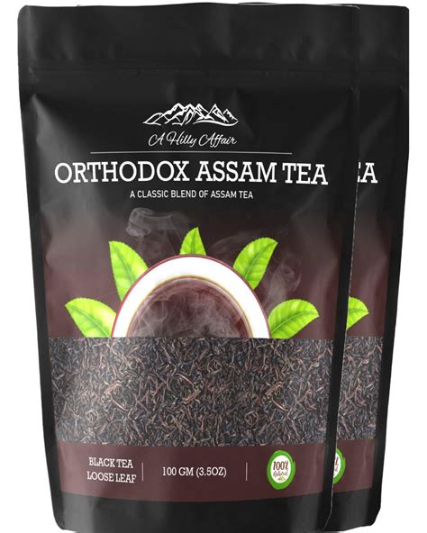 A Hilly Affair Assam Orthodox Tea (2 x 100 g) | Premium Handcrafted ...