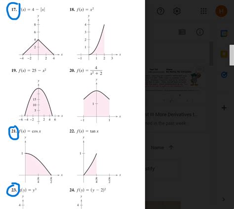 Definite Integral Question 的图像结果