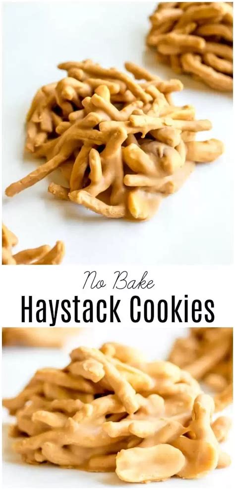 No-Bake Haystack Cookies 的图像结果