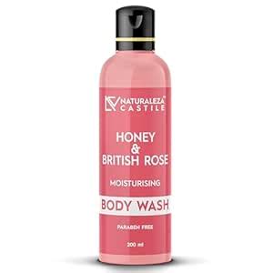 Buy NATURALEZA CASTILE Honey & British Rose Moisturizing Body Wash ...