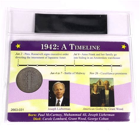 1942 Mercury Head Dime | Property Room