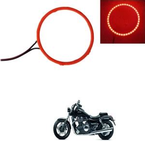PRTEK 70mm COB Led Angel Eyes Headlight Halo Ring Warning Lamp 357 ...