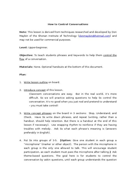 Image result for Topic Control Example