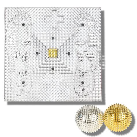 Divya Shri Acupressure Health Care Plate System Plastic Foot Magnetic ...