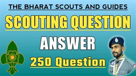 Scout guide 250 question answer | Scouting Question Answer in English ...