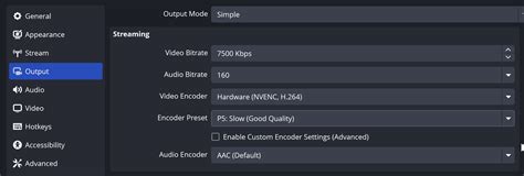 Image result for Performance Setting OBS