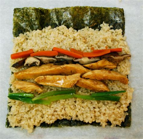 Teriyaki Chicken Brown Rice Sushi - Instructables
