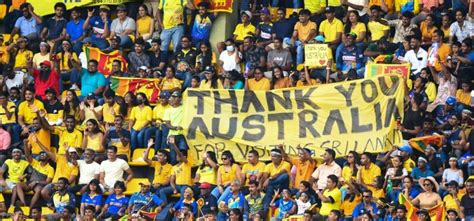 SL vs AUS: Sri Lanka Fans 'Australia' Chants In Colombo Leave Aussies ...