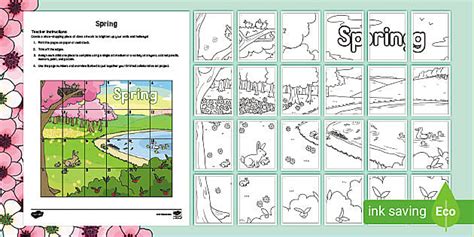 Spring Collaborative Art | Learning Resources | Twinkl USA