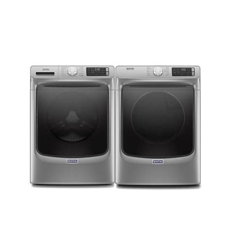 Side-by-Side Top-Load Washer and Dryer Minimalist Aesthetic