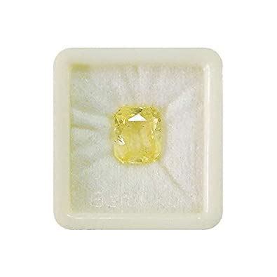 Buy Sidharth Gems 8.25 Ratti 7.75 Carat Ceylon Yellow Sapphire Gemstone ...