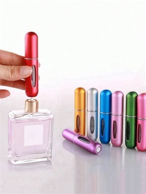 1/2/3/5Pcs,5ml Perfume Bottle With Bottom Filling, Self-Pump Type ...